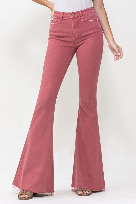 VERVET by Flying Monkey High Rise Super Flare Jeans