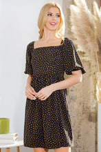 Load image into Gallery viewer, Orange Farm Clothing Spagetti Tie Back Puff Sleeve Woven Dress