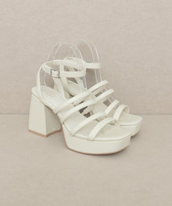 KKE Originals OASIS SOCIETY Talia - Strappy platform heel