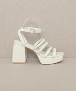 KKE Originals OASIS SOCIETY Talia - Strappy platform heel