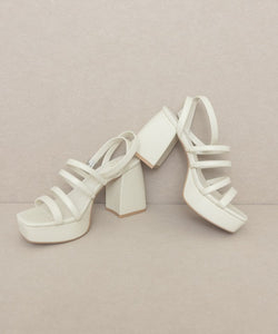 KKE Originals OASIS SOCIETY Talia - Strappy platform heel