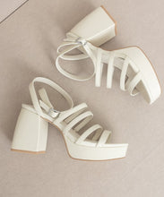 Load image into Gallery viewer, KKE Originals OASIS SOCIETY Talia - Strappy platform heel