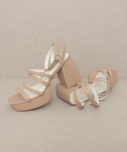 Load image into Gallery viewer, KKE Originals OASIS SOCIETY Talia - Strappy platform heel