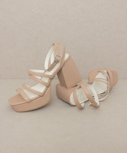 KKE Originals OASIS SOCIETY Talia - Strappy platform heel