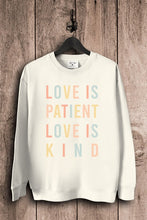 Load image into Gallery viewer, Lotus Fashion Collection Love Is Patient Love Is Kind Sweatshirts