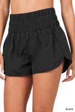 Load image into Gallery viewer, ZENANA WINDBREAKER SMOCKED WAISTBAND RUNNING SHORTS