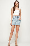 Blue Age Ladies  Denim Mini Skirt