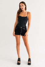 Load image into Gallery viewer, LE LIS Hot Fix Sleeveless Bodysuit