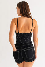 Load image into Gallery viewer, LE LIS Hot Fix Sleeveless Bodysuit