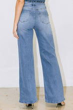 Load image into Gallery viewer, Vibrant M.i.U Distressed Wide Fit Jeans