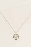 Lovoda Circle Stone Necklace