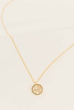 Lovoda Circle Stone Necklace