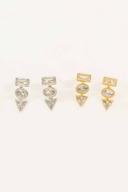 Lovoda Stacker Stud Earrings