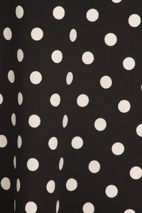 Moa Collection Polka dot print, knee length skirt