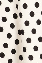 Load image into Gallery viewer, Moa Collection Polka dot print, knee length skirt