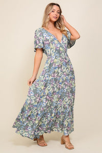 TIMING ARYA FLORAL MAXI DRESS
