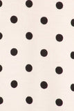 Moa Collection Polka dot print short sleeve relaxed fit tunic