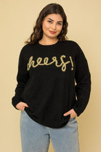 Load image into Gallery viewer, Gilli Plus Size Cheers Pullover Sweater