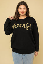 Load image into Gallery viewer, Gilli Plus Size Cheers Pullover Sweater