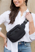 Load image into Gallery viewer, Aili&#39;s Corner Adventurer Nylon Sling Belt Bag