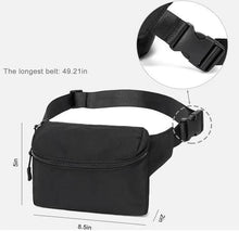 Load image into Gallery viewer, Aili&#39;s Corner Adventurer Nylon Sling Belt Bag