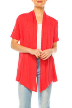 Load image into Gallery viewer, Moa Collection Solid, relax fit cardigan with an open front