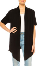 Load image into Gallery viewer, Moa Collection Solid, relax fit cardigan with an open front