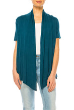 Load image into Gallery viewer, Moa Collection Solid, relax fit cardigan with an open front