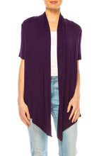 Load image into Gallery viewer, Moa Collection Solid, relax fit cardigan with an open front