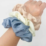 Soft And Full Satin Scrunch Set Of 3