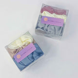 Soft And Full Satin Scrunch Set Of 3