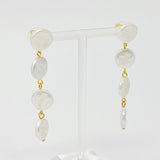 In Napoli Shell Pearl Drop Earrings