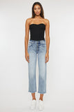 Kan Can USA HIGH RISE STRAIGHT FIT JEANS-KC20011L