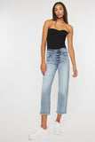 Kan Can USA HIGH RISE STRAIGHT FIT JEANS-KC20011L