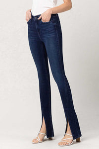 Flying Monkey High Rise Slim Straight W/Slit