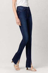 Flying Monkey High Rise Slim Straight W/Slit