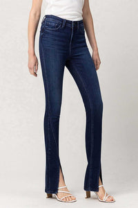 Flying Monkey High Rise Slim Straight W/Slit