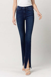 Flying Monkey High Rise Slim Straight W/Slit