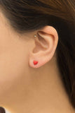 Lovoda Mini Heart Stud Earrings