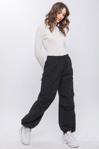 Love Tree Loose Fit Parachute Cargo Pants