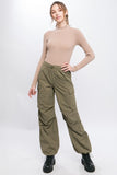 Love Tree Loose Fit Parachute Cargo Pants