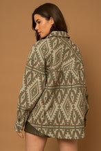 Load image into Gallery viewer, Gilli 3D Pocket Aztec Print Shacket