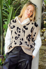 Load image into Gallery viewer, Lumiere Leopard Vest