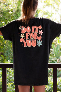 DO IT FOR YOU SHORT SLEEVE