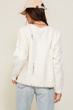 Load image into Gallery viewer, TIMING Distressed USA Logo Sweater