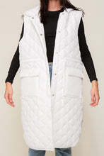 Load image into Gallery viewer, TIMING Oversized Quilted Midi Jacket