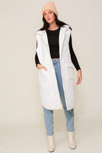 Load image into Gallery viewer, TIMING Oversized Quilted Midi Jacket