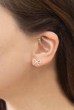 Lovoda Cute Bow Stud Earrings