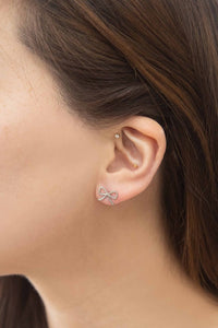 Lovoda Cute Bow Stud Earrings