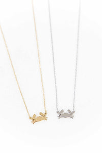 Lovoda Crab Charm Necklace